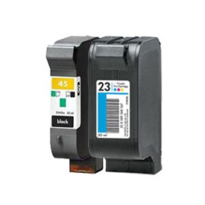CARTOUCHE COMPATIBLE HP 51645A / C1823A (45A / 23A) COMBO PACK TRI-COLOR