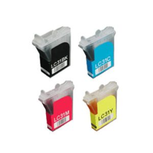LC31 CARTOUCHE COMPATIBLE SET NOIR CYAN JAUNE MAGENTA