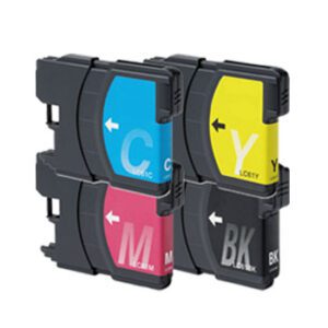 LC61 CARTOUCHE COMPATIBLE SET NOIR CYAN JAUNE MAGENTA