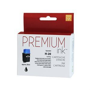HP20*R* / HP 20 CARTOUCHE COMPATIBLE NOIR REMANUFACTURED