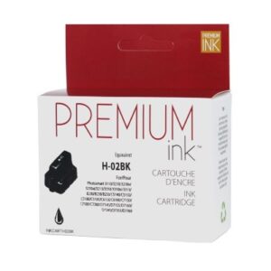 HP02 C8721W Compatible Noir Premium Ink