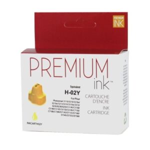 HP02 C8773W Compatible Jaune Premium Ink