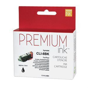 IC-8BK / CLI8BK CARTOUCHE COMPATIBLE PHOTO BLACK