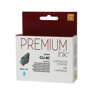 IC-8C / CLI8C CARTOUCHE COMPATIBLE CYAN
