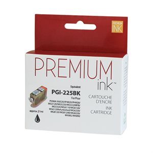 IC-225BK / PGI225BK CARTOUCHE COMPATIBLE NOIR