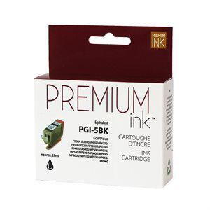 IC-5BK / PGI5BK COMPATIBLE NOIR