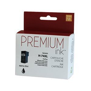 HP74XL*R* / HP 74XL CARTOUCHE COMPATIBLE NOIR REMANUFACTURED